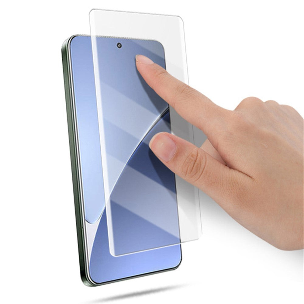 MOCOLO För Xiaomi 15 Pro Skärmskydd Härdat Glas UV Flytande Film 3D Böjd Heltäckande