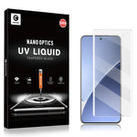 MOCOLO För Xiaomi 15 Pro Skärmskydd Härdat Glas UV Flytande Film 3D Böjd Heltäckande
