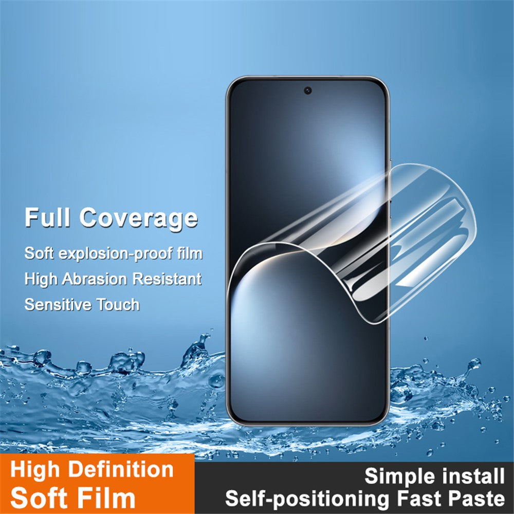 IMAK Hydrogel Film 4th Gen for Honor Magic7 5G Full Screen Protector Ultra Clear Soft TPU Film