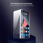ENKAY HAT PRINCE For Xiaomi 15 Pro Tempered Glass   3D Curved Clear Screen Protector Support Fingerprint Unlock