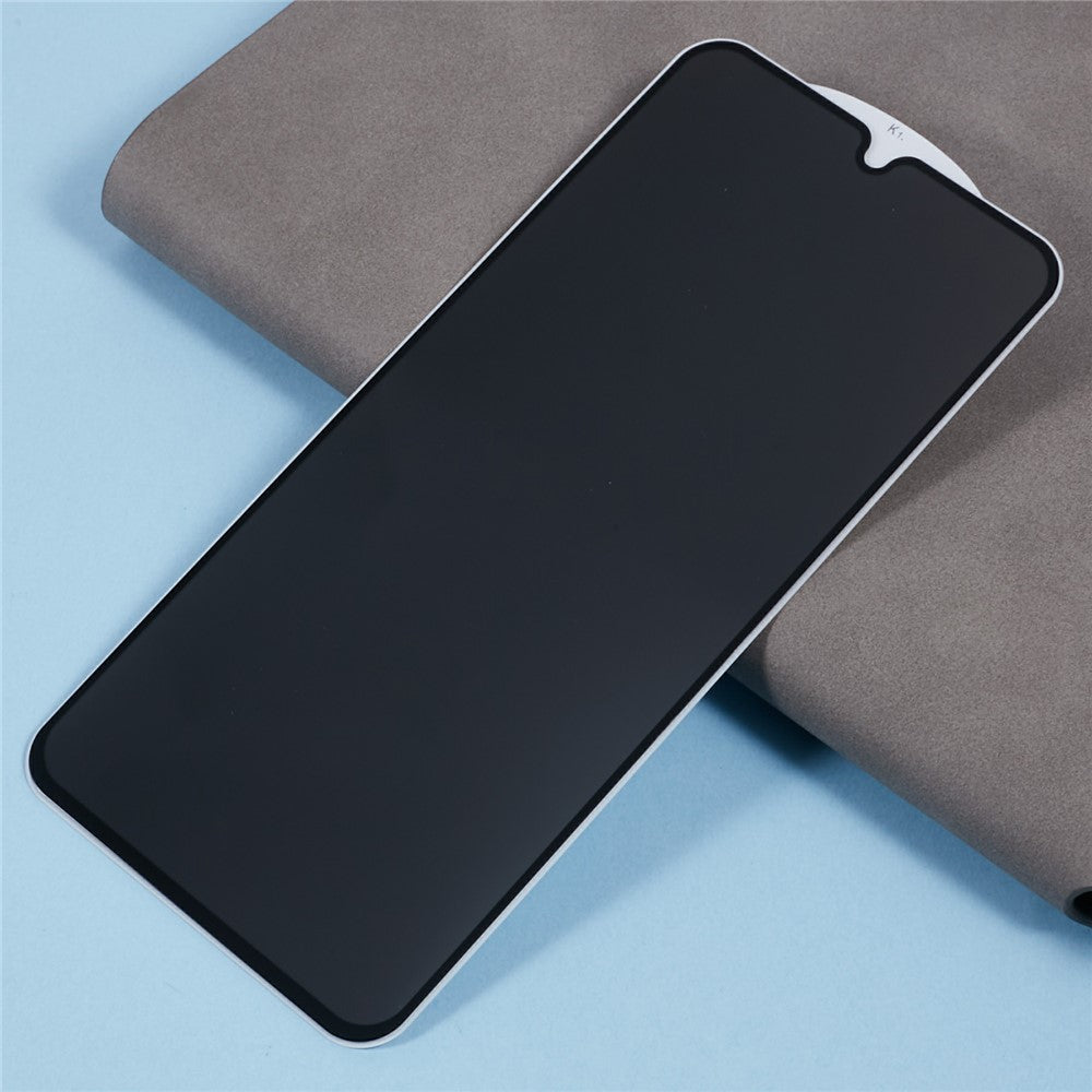 For Samsung Galaxy A26 5G Anti-Spion Fuld Dækning Skærmbeskytter Silkeudskrivning Hærdet Glasfilm