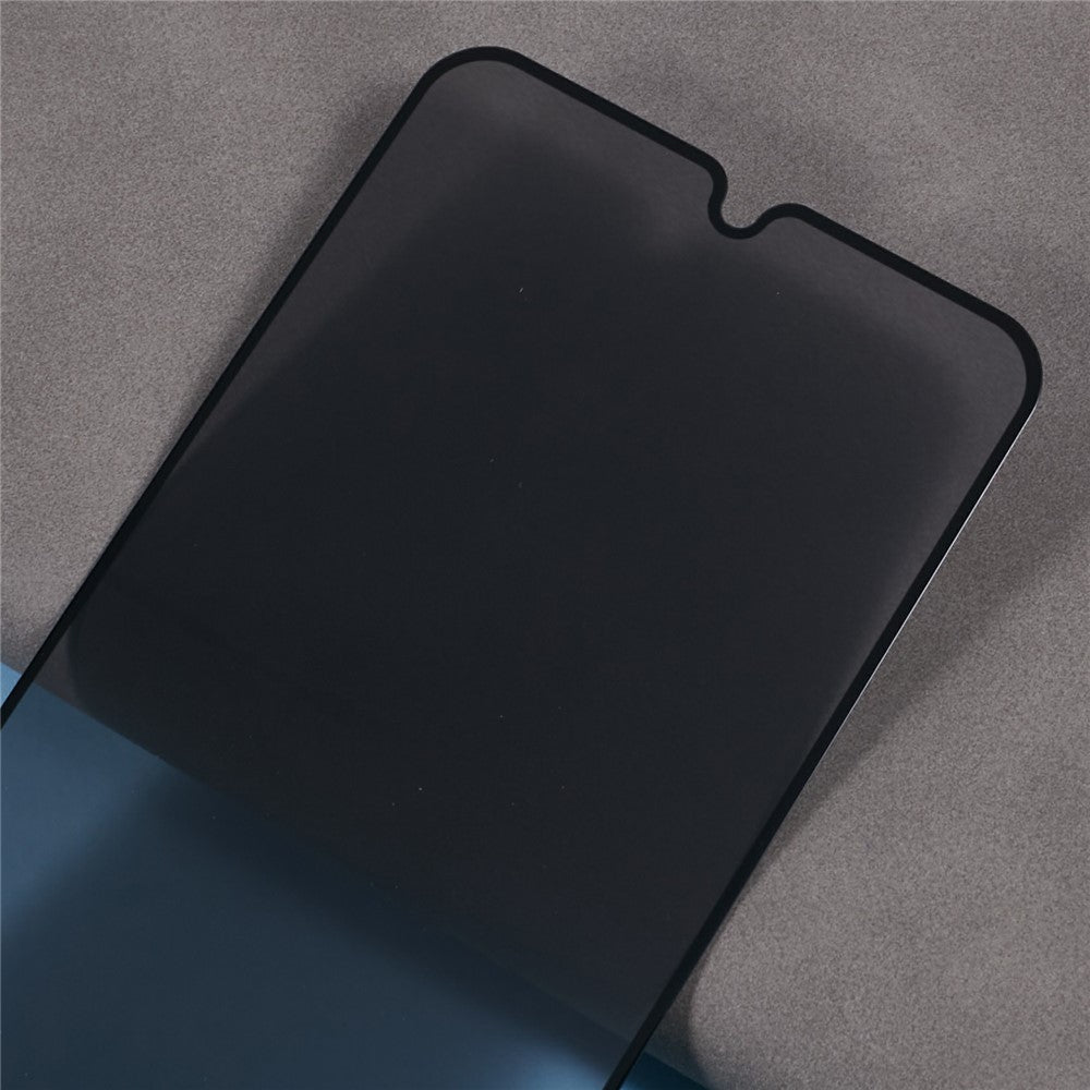 For Samsung Galaxy A26 5G Anti-Spion Fuld Dækning Skærmbeskytter Silkeudskrivning Hærdet Glasfilm