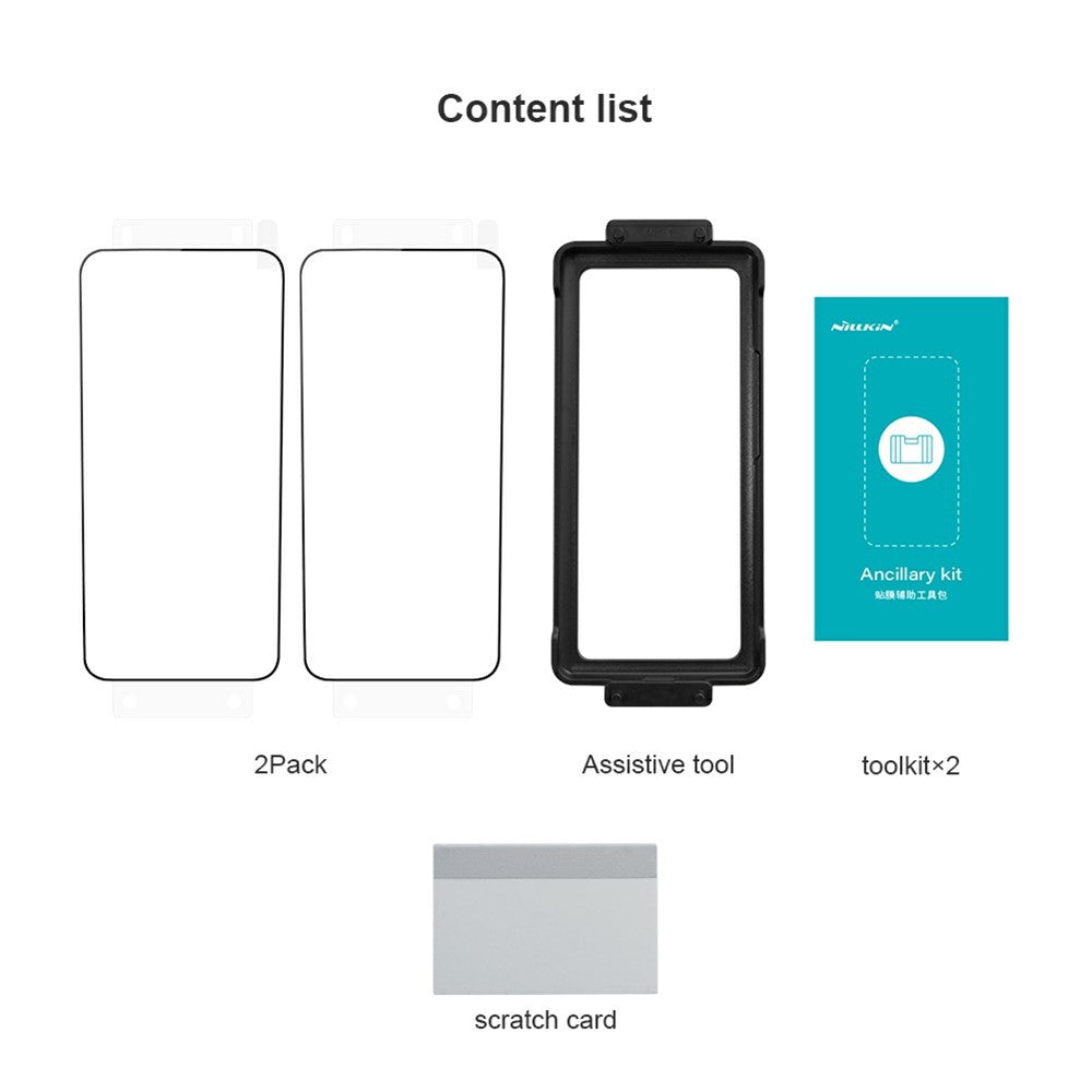 NILLKIN 2Pcs For Xiaomi 15 Ultra / 15S Pro / 15 Pro Screen Protector Scratch-Proof PMMA Film with Easy Installation Tool