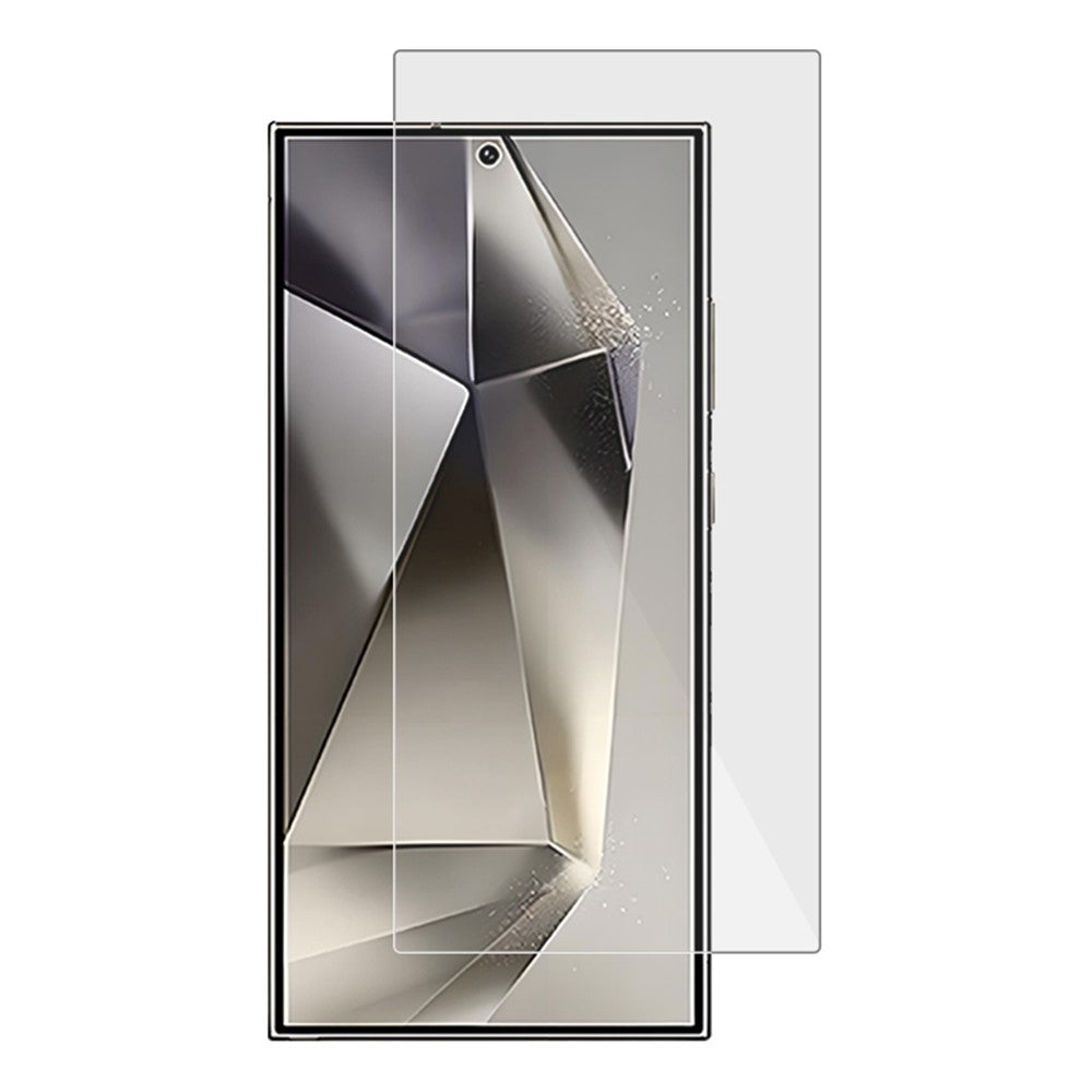 AMORUS Skærmbeskytter til Samsung Galaxy S25 Ultra 2.5D Buet Kant 9H Højt Aluminium-Silicium Glasfilm