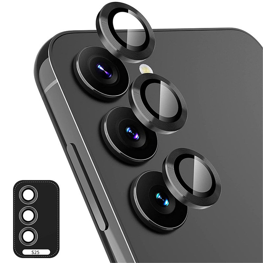 ENKAY HAT PRINCE For Samsung Galaxy S25 Camera Lens Protector  Metal Ring Lens Film