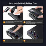 ENKAY HAT PRINCE For Samsung Galaxy S25 Camera Lens Protector  Metal Ring Lens Film