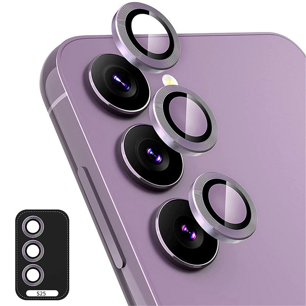 ENKAY HAT PRINCE For Samsung Galaxy S25 Camera Lens Protector  Metal Ring Lens Film