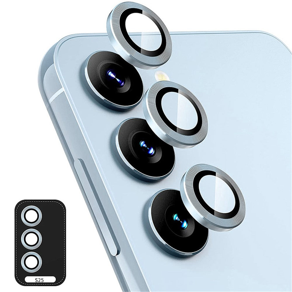 ENKAY HAT PRINCE For Samsung Galaxy S25 Camera Lens Protector  Metal Ring Lens Film