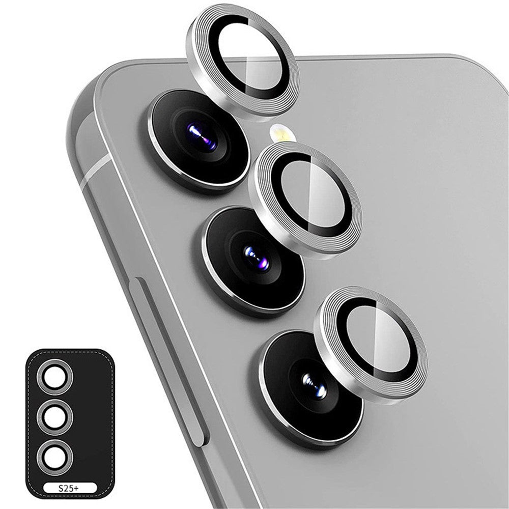ENKAY HAT PRINCE For Samsung Galaxy S25+ Camera Lens Protector Metal Ring Lens Film