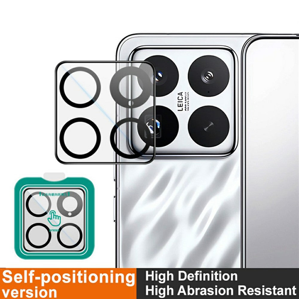 IMAK For Xiaomi 15S Pro / 15 Pro Camera Lens Protector Tempered Glass Lens Film with Self-Positioning Frame