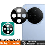 IMAK For Oppo Find X8 5G Tempered Glass Camera Lens Protector with Self-Positioning Frame (Black Version)