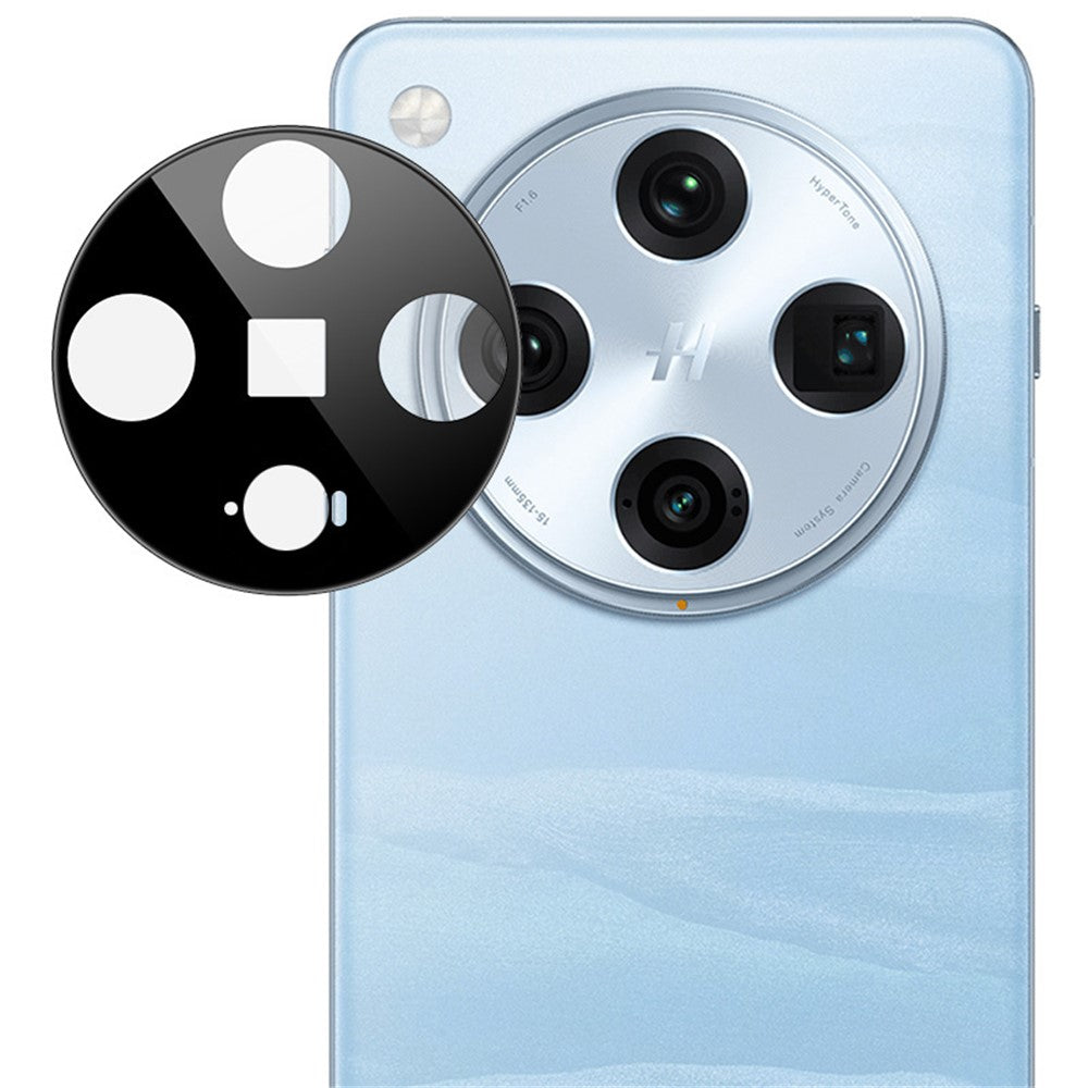 IMAK For Oppo Find X8 Pro 5G Tempered Glass Camera Lens Protector with Self-Positioning Frame (Black Version)