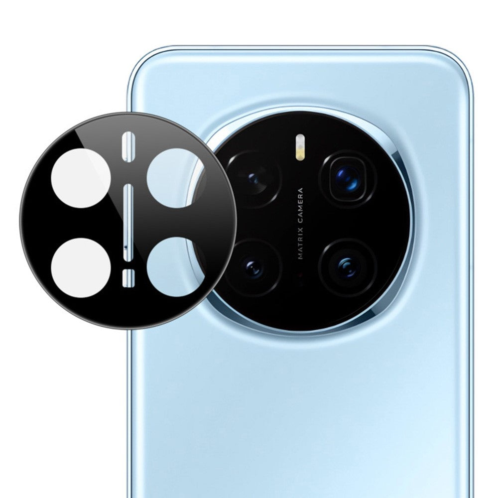 IMAK For Honor Magic7 Pro 5G Tempered Glass Camera Lens Protector with Self-Positioning Frame (Black Version)