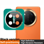 IMAK For Honor Magic7 Lite 5G / X9c 5G / X60 Pro 5G Tempered Glass Camera Lens Protector with Self-Positioning Frame (Black Version)