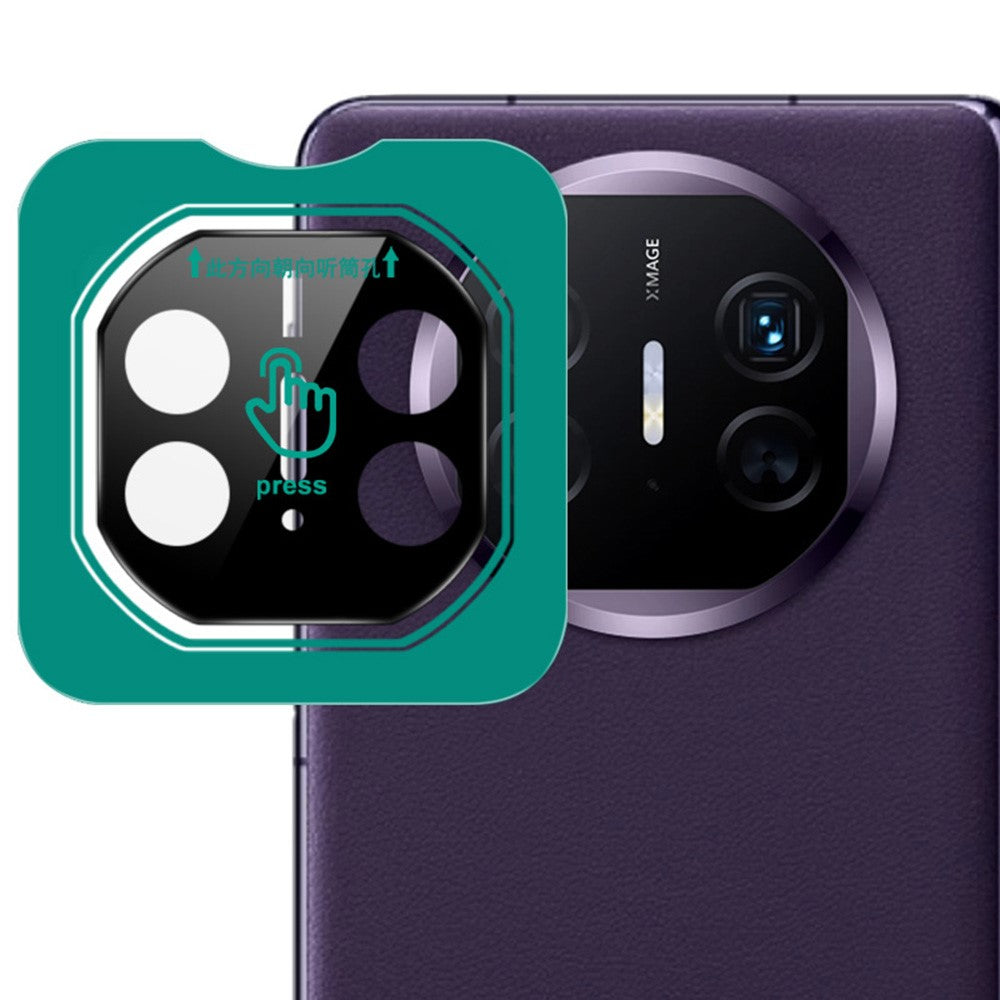 IMAK For Huawei Mate X5 Tempered Glass Camera Lens Protector with Self-Positioning Frame (Black Version)