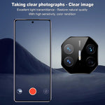 IMAK For Huawei Mate X5 Tempered Glass Camera Lens Protector with Self-Positioning Frame (Black Version)