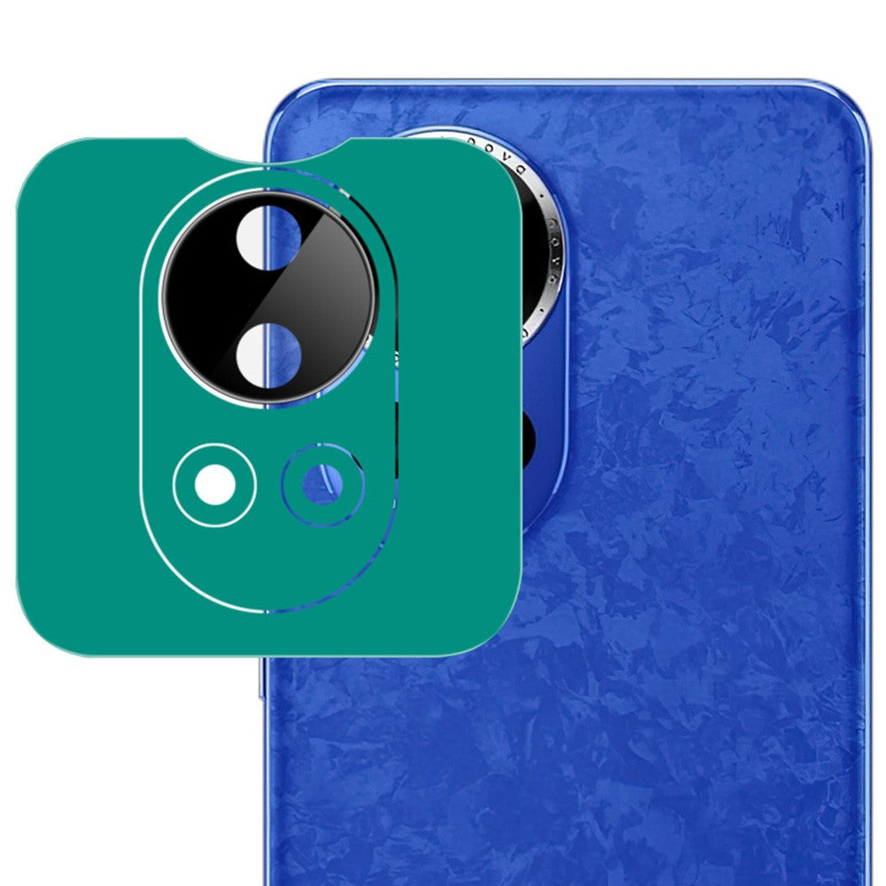 IMAK For Huawei nova 13 5G / nova 12 5G Tempered Glass Camera Lens Protector with Self-Positioning Frame (Black Version)