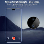 IMAK For Huawei nova 13 5G / nova 12 5G Tempered Glass Camera Lens Protector with Self-Positioning Frame (Black Version)