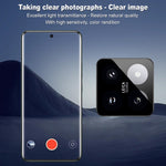 IMAK For Xiaomi 14 Pro Tempered Glass Camera Lens Protector with Self-Positioning Frame (Black Version)