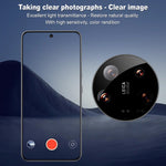 IMAK For Xiaomi 14 Ultra Tempered Glass Camera Lens Protector with Self-Positioning Frame (Black Version)