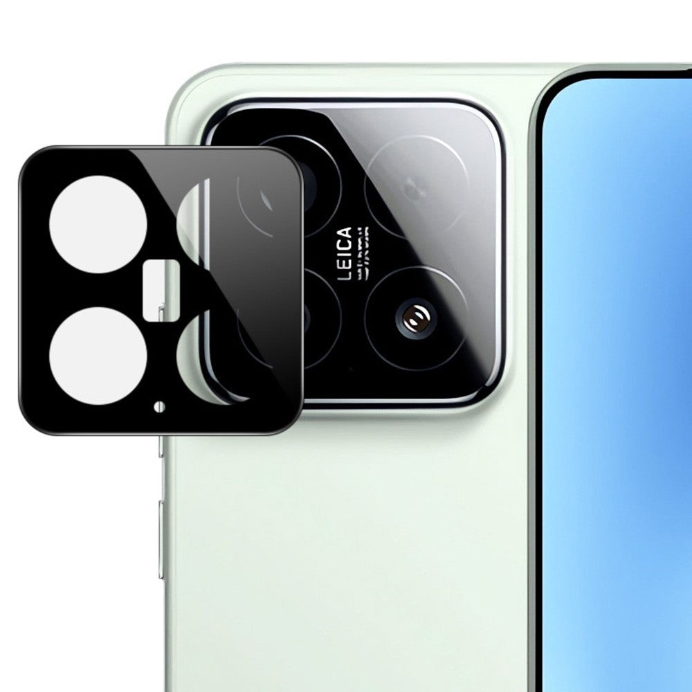 IMAK For Xiaomi 15 / 15 Custom Edition Tempered Glass Camera Lens Protector with Self-Positioning Frame (Black Version)
