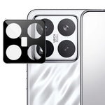 IMAK For Xiaomi 15S Pro / 15 Pro Tempered Glass Camera Lens Protector with Self-Positioning Frame (Black Version)