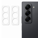 2 stk. til Samsung Galaxy Z Fold Speciel kameralinsebeskytter 3D buet kant Anti-ridse hærdet glaslinsefilm