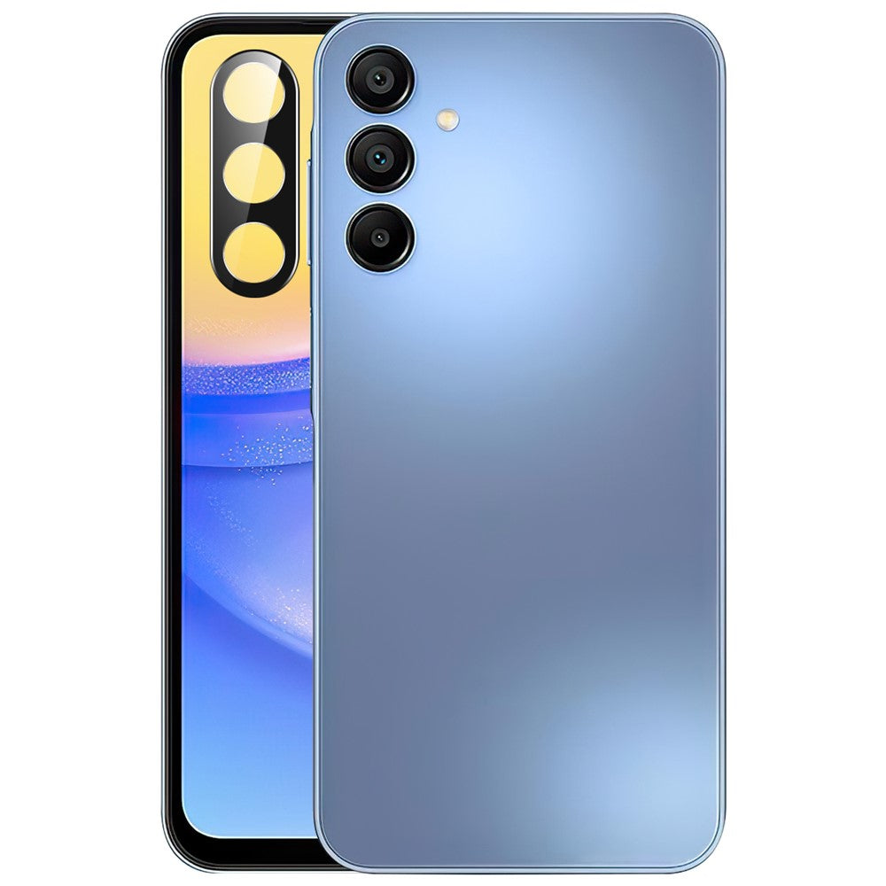 For Samsung Galaxy A36 5G Camera Lens Protector Black Tempered Glass Lens Film