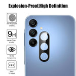 For Samsung Galaxy A56 5G Camera Lens Protector Black Tempered Glass Lens Film