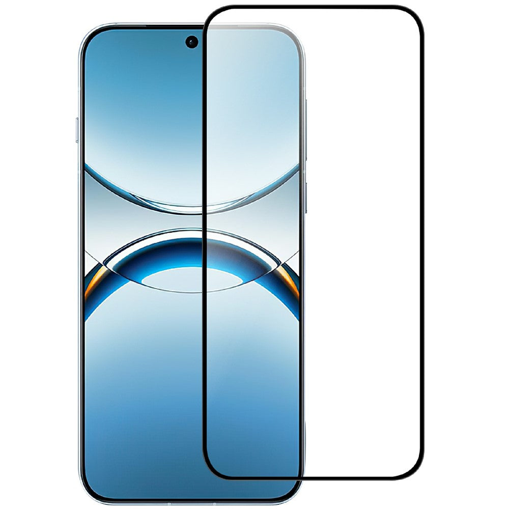 For Oppo Find X8 5G AGC Tempered Glass with Black Edge Full Glue Full Coverage Screen Protector