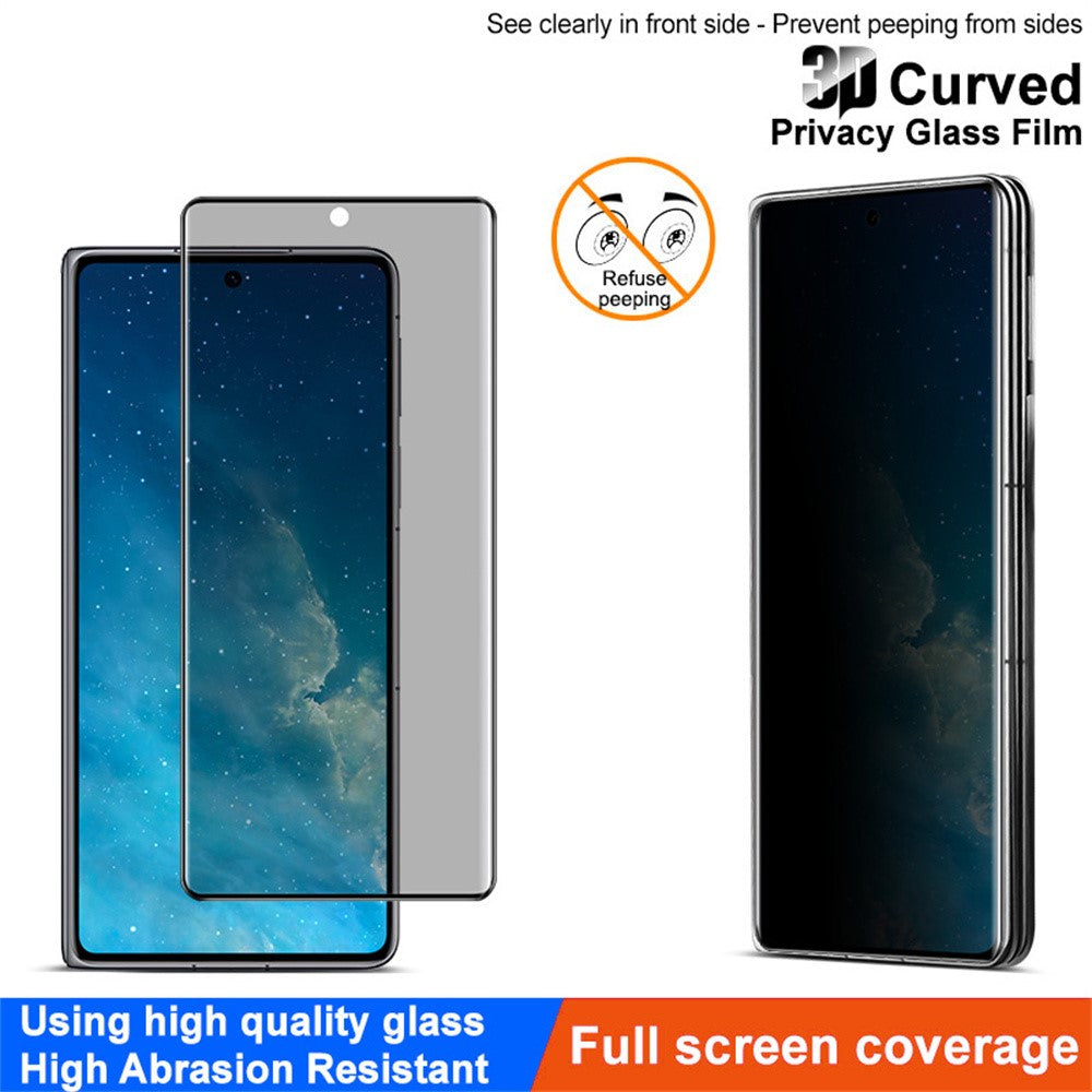 IMAK For Huawei Mate X6 Anti-Spy Full Cover Screen Protector Tempered Glass Film