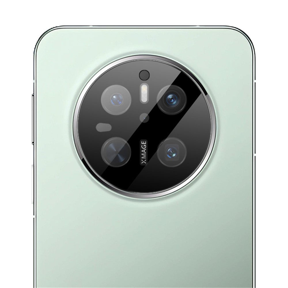 IMAK För Huawei Mate 70 Kameralinsskydd Härdat Glas HD Klar Linsfilm (Svart Version)