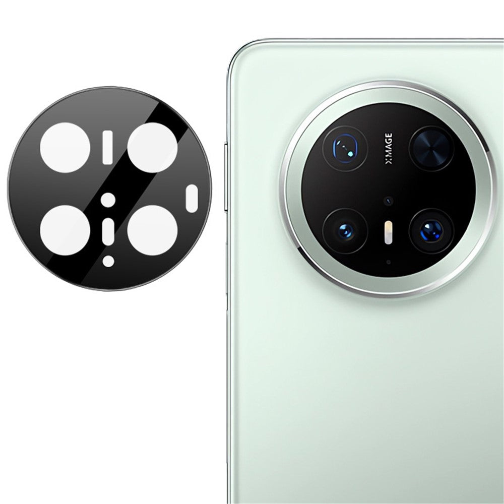 IMAK For Huawei Mate 70 Pro+ / 70 Pro Camera Lens Protector Tempered Glass HD Clear Lens Film (Black Version)