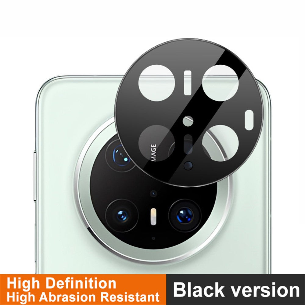 IMAK For Huawei Mate 70 Pro+ / 70 Pro Camera Lens Protector Tempered Glass HD Clear Lens Film (Black Version)