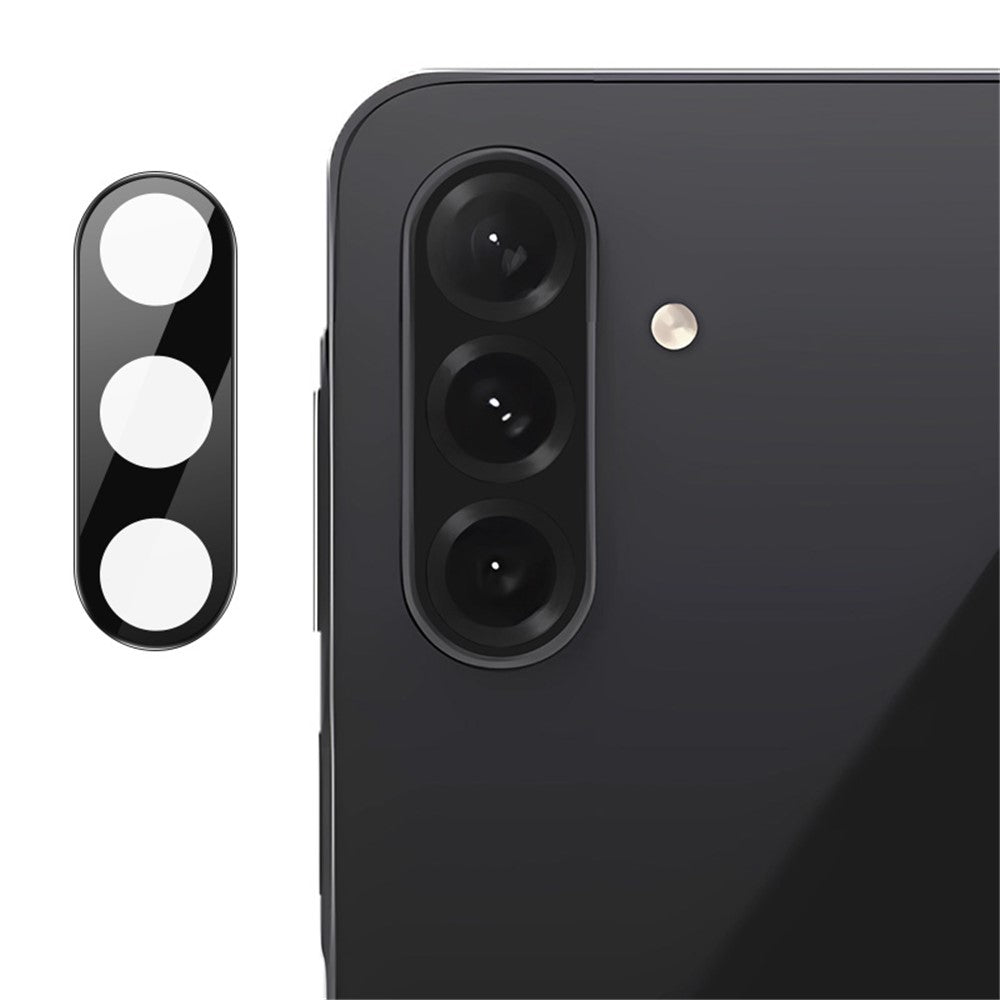 IMAK kameralinsebeskyttelse i hærdet glas til Samsung Galaxy A17 5G / A17 4G / A26 5G, HD-klar linsefilm (sort version)