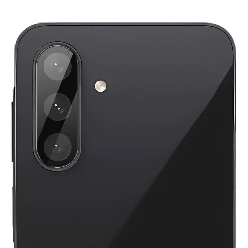 IMAK kameralinsebeskyttelse i hærdet glas til Samsung Galaxy A17 5G / A17 4G / A26 5G, HD-klar linsefilm (sort version)