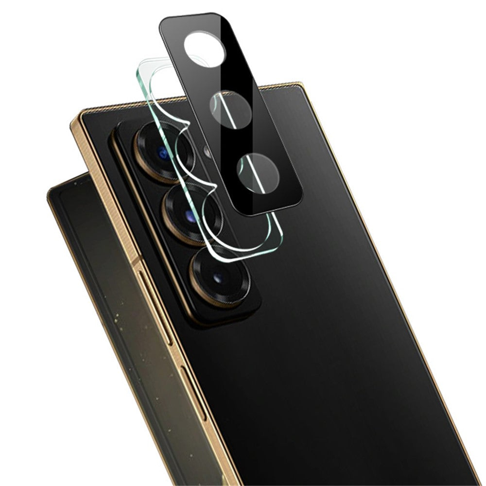 IMAK härdat glas med linsfilm och akryllinsskydd för Samsung Galaxy Z Fold Special / W25 5G (svart version)
