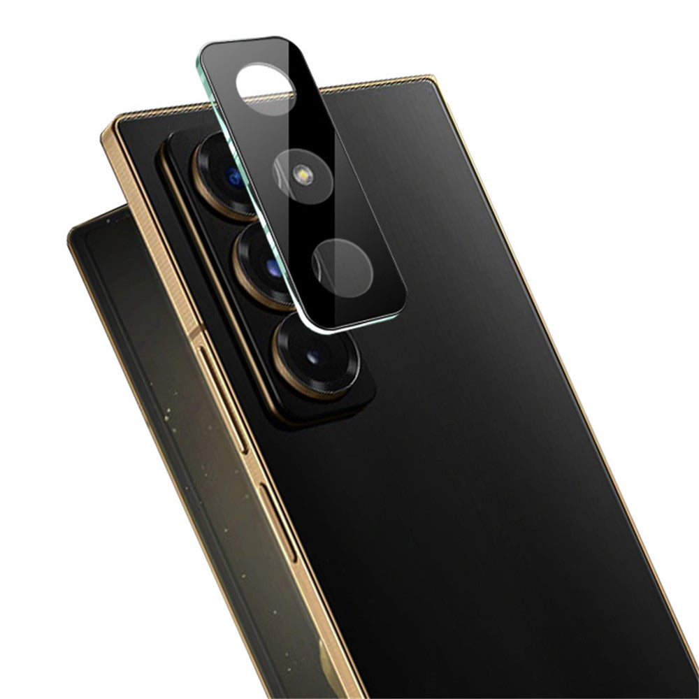 IMAK härdat glas med linsfilm och akryllinsskydd för Samsung Galaxy Z Fold Special / W25 5G (svart version)