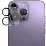 IMAK Anti-scratch Lens Protector for iPhone 14 Pro / 14 Pro Max, Tempered Glass Camera Lens Film + Acrylic Lens Cap