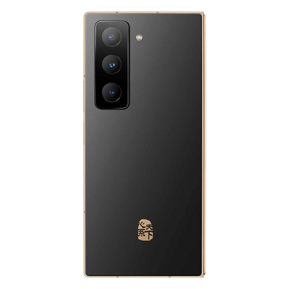 RURIHAI For Samsung Galaxy Z Fold Special Camera Lens Protector 3D Silk Printing High Aluminum-Silicon Glass Lens Film