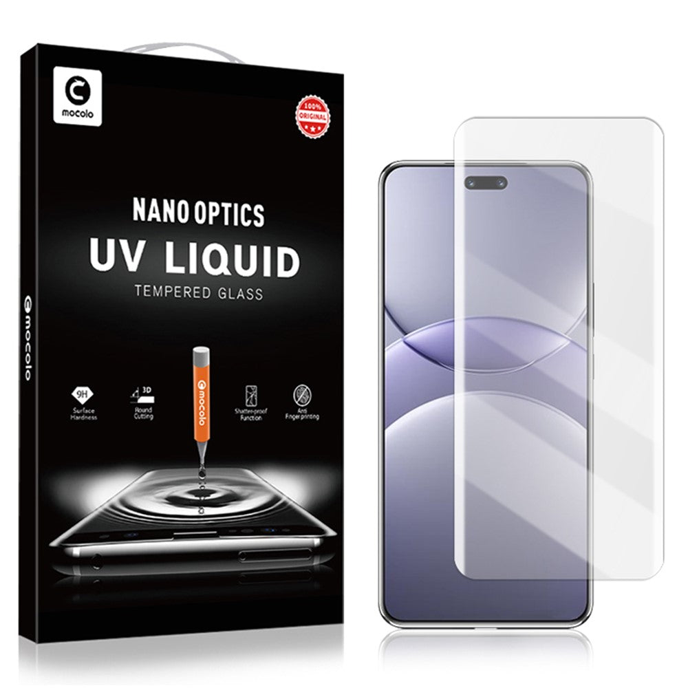MOCOLO For Huawei nova 13 Pro 5G Screen Protector Tempered Glass UV Liquid Film 3D Curved Full Coverage