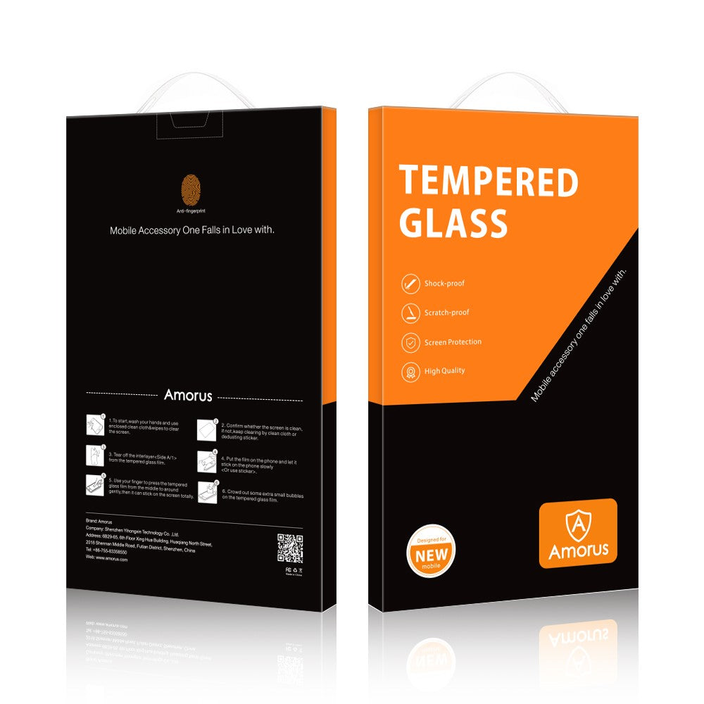 AMORUS For Honor Magic7 Pro 5G Screen Protector 3D Curved Tempered Glass Film
