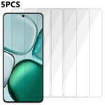 5Pcs For Honor X9c Smart 5G Screen Protector 0.3mm 2.5D Tempered Glass Clear Film