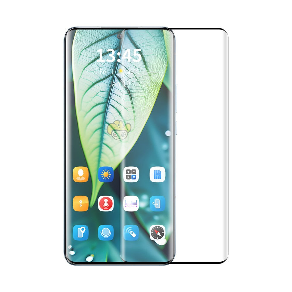 ENKAY HAT PRINCE For Xiaomi Redmi Note 14 Pro+ 5G Screen Protector   Silk Printing High Aluminium-Silicon Glass Film Support Fingerprint Unlock
