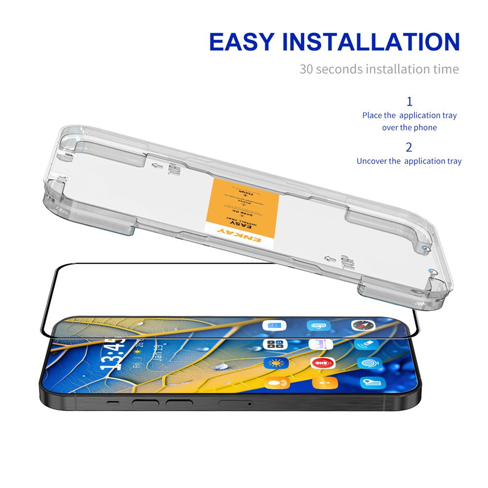 ENKAY HAT PRINCE For Huawei nova 13 5G HD Clear Film   Tempered Glass Screen Protector with Installation Tool