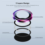 ENKAY HAT PRINCE For iPhone 17th / 16th Camera Lens Protector Metal Ring Lens Film