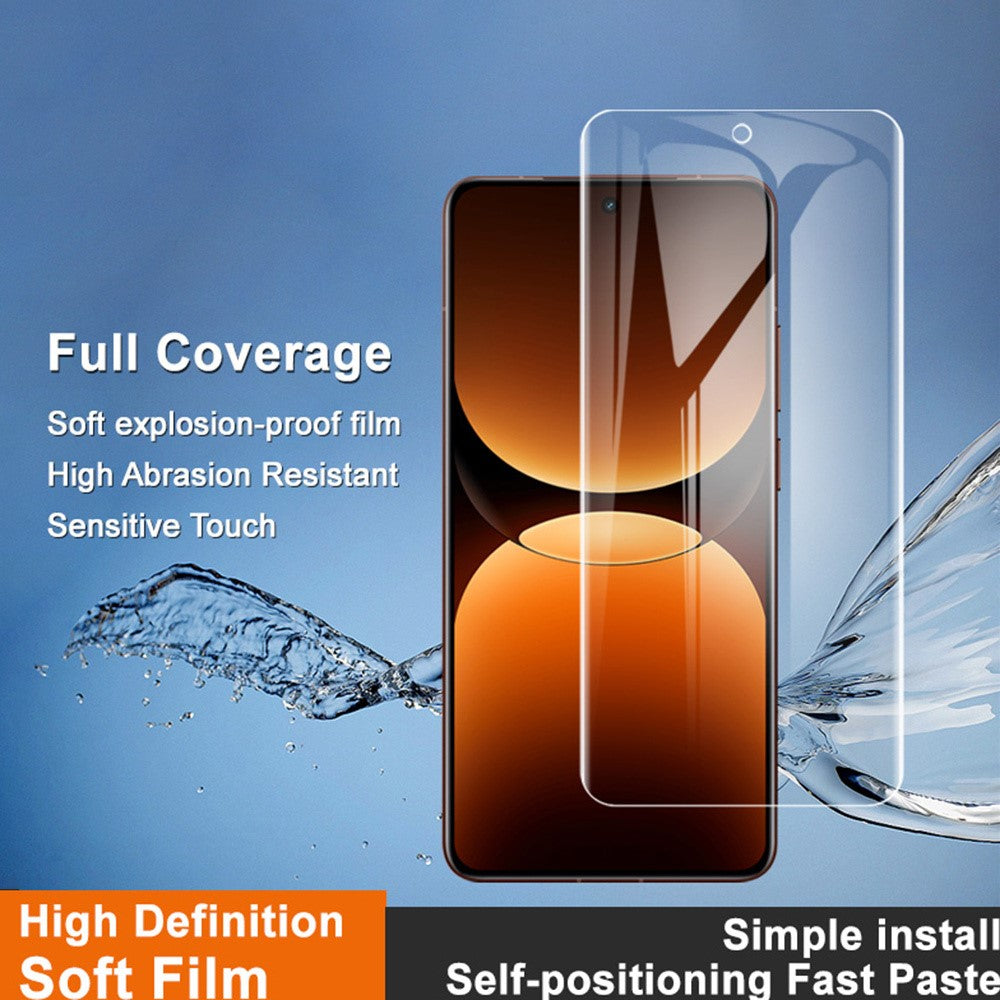 IMAK Hydrogel Film 4. generation til Realme GT 7 Pro 5G Fuld Skærmbeskytter Ultra Klar Blød TPU Film