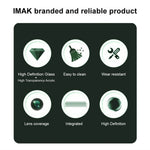 IMAK For Oppo Reno13 5G (Global) Tempered Glass Camera Lens Protector + Acrylic Lens Cap