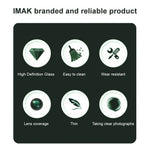 IMAK For Huawei Mate X6 Camera Lens Protector Tempered Glass HD Clear Lens Film (Black Version)