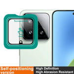 IMAK For Xiaomi 15 / 15 Custom Edition Camera Lens Protector Tempered Glass Lens Film with Self Positioning Frame